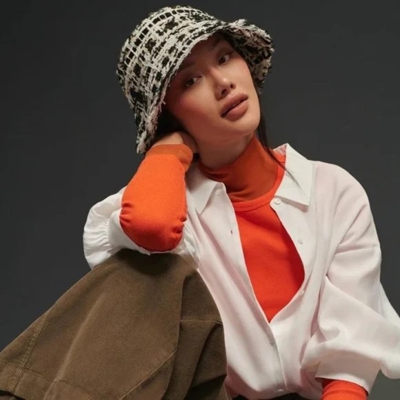 Anthropologie Accessories - NWT Anthropologie Woven Bucket Hat